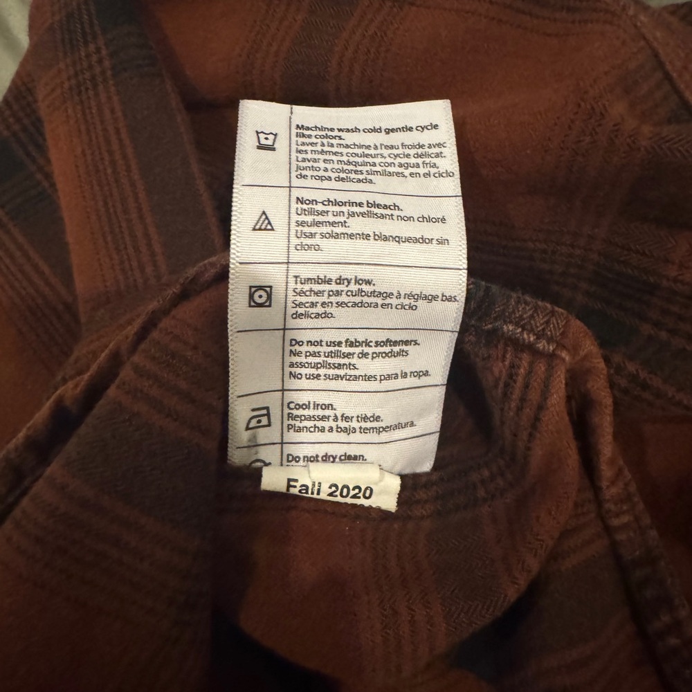 Carhartt Rugged Flex Plaid 🟩& Original Fit Flannel 🟧 Shirt BUNDLE, sz L - Picture 10 of 13